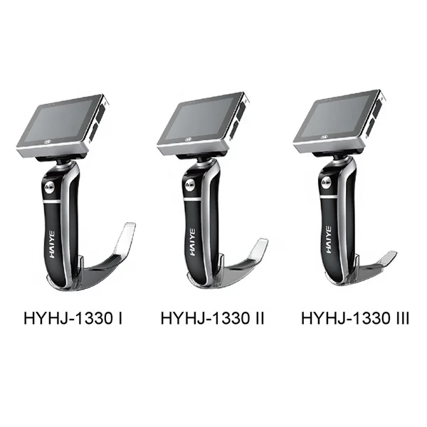 3.0 inch screen Anti-fog All-In-One Video Laryngoscope Endoscope  with Disposable Blades