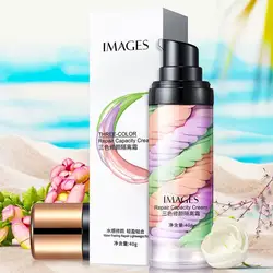 40ml Mixed Isolation Lotion Shrink Pores Bright Liquid Three-color Makeup Base Moisturizing Concealer Foundation Primer new