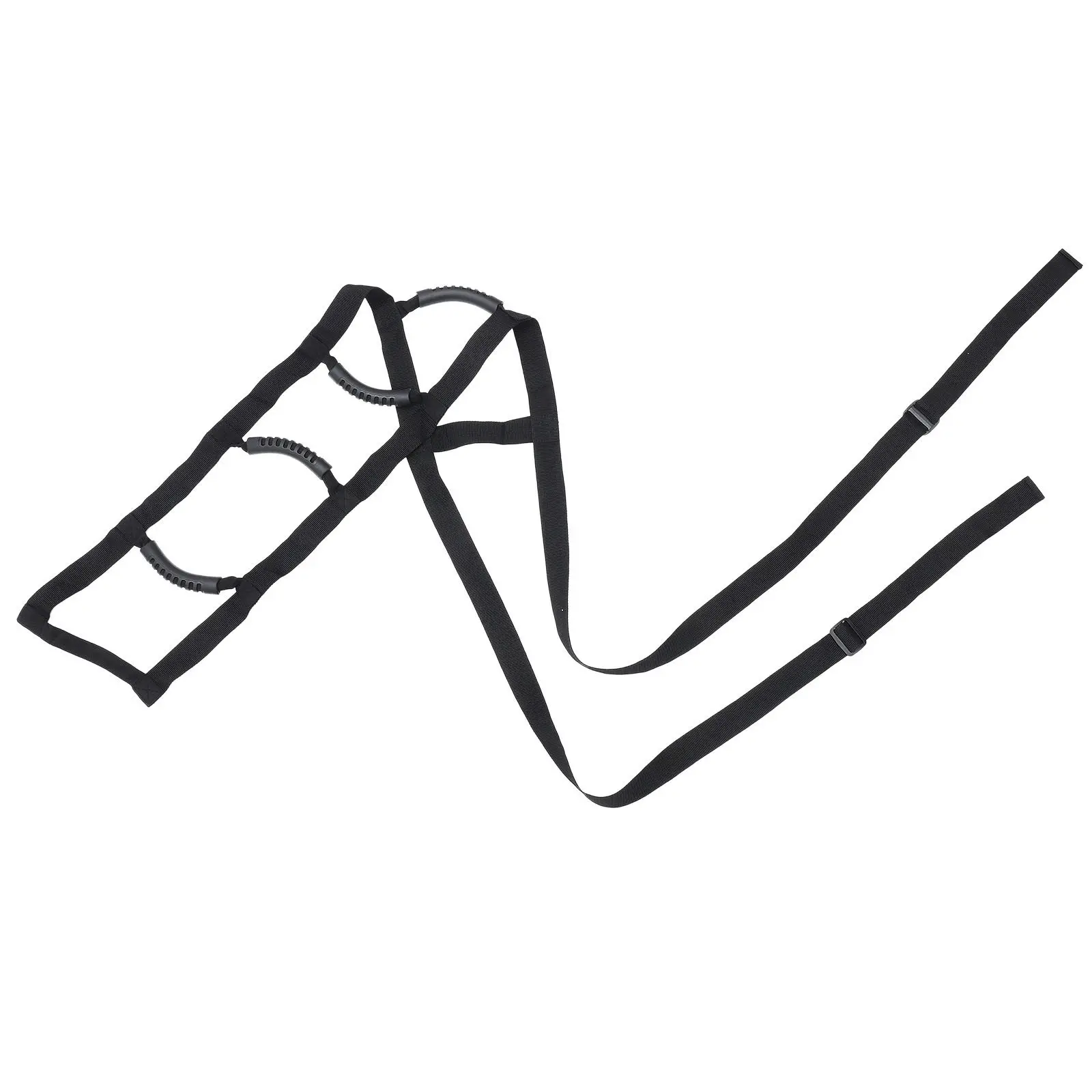 Bed Ladder Assist Strap Wear Resistant Silicone Webbing for Elderly Patient Mobility Support Sit Up Helper Bed Rail Safety