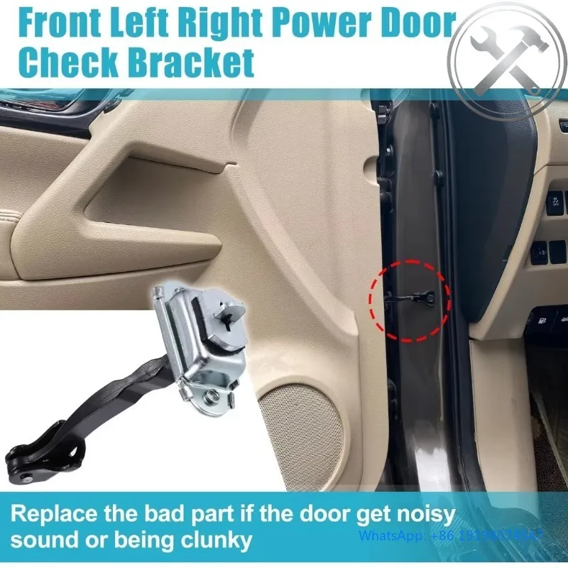 

Front Left Right Door Check S Strap Limiter Door S per Body Limiter Parts