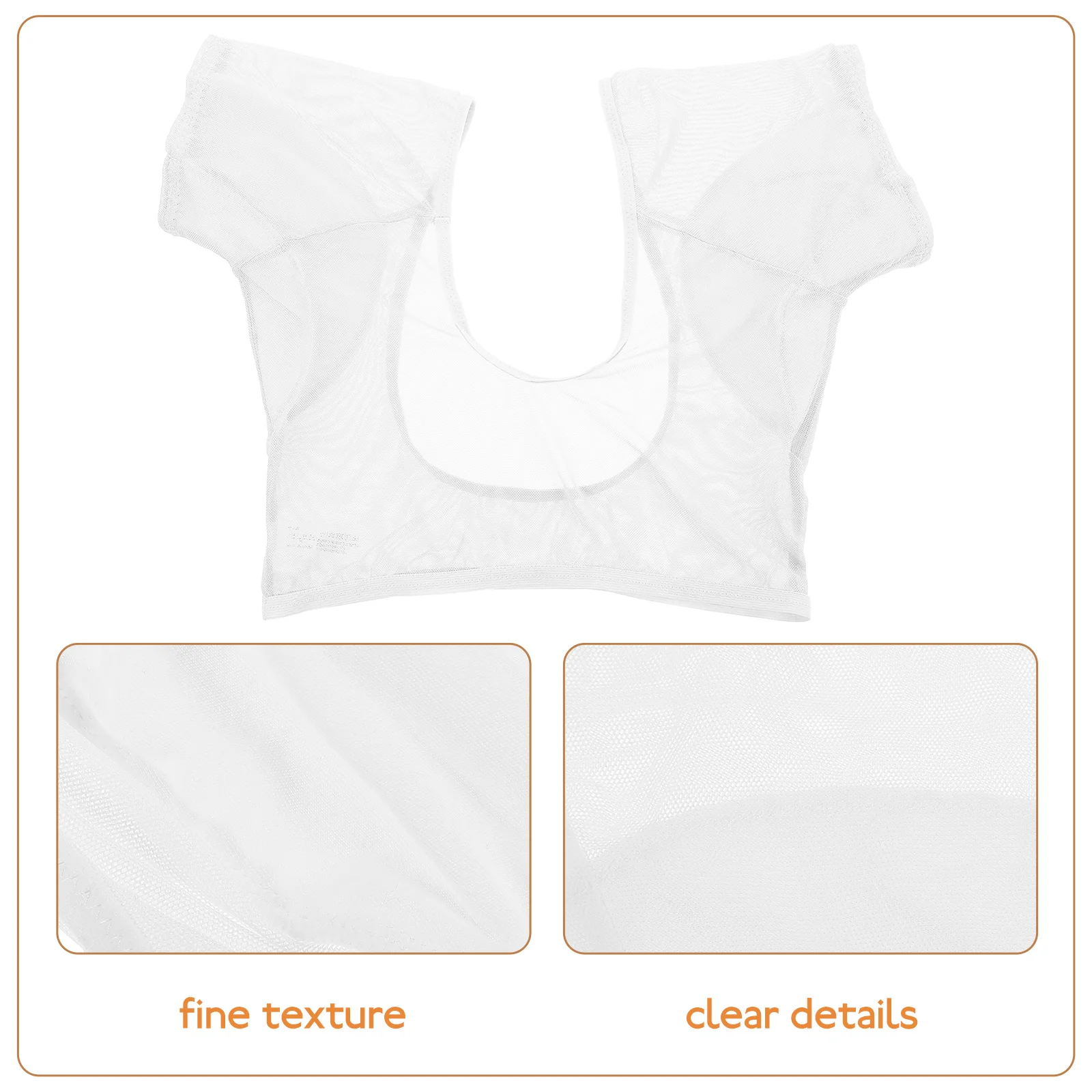 Armpits Underarm Sweat Pads Girl Vest Shirt Washable Sweatproof Womens Tank Top