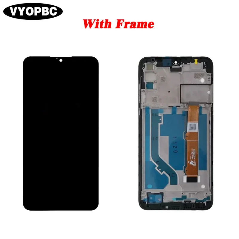 For ALCATEL 3L 2020 Original LCD Display With Frame Panel Digitizer Assembly Repair Replacement Parts 5029Y 5029D 5029 Screen