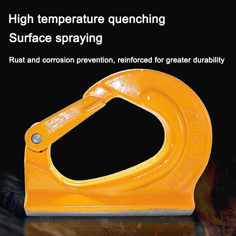 حفارة لحام رفع هوك مقطورة دلو رفع هوك حفارة هوك سحب هوك رفع هوك دلو لحام الخلفي هوك