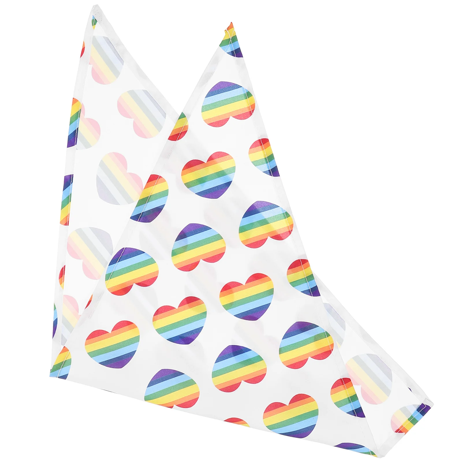 

Rainbow Dog Bandana Soft Washable Triangle Scarf Puppy Dog Birthday Triangular Bandana Party Decor Boy Pet Costume