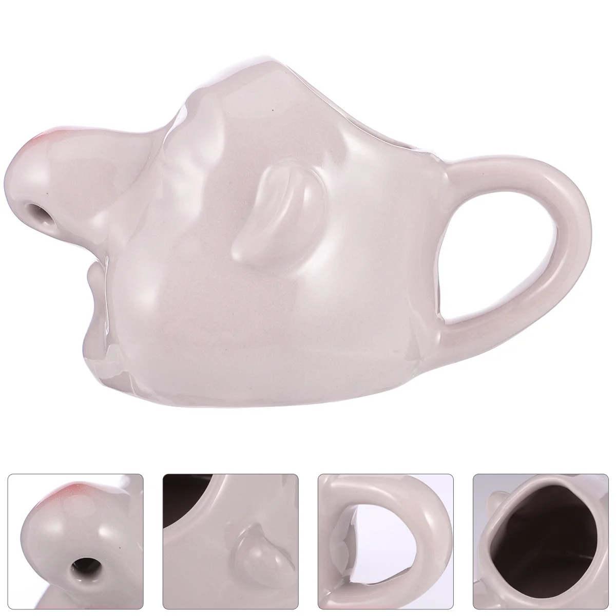 

1Pcs Funny Ceramic Egg White Separator Dwarf Design Kitchen Accessory Perfect for Baking and Cooking Gifts Separator