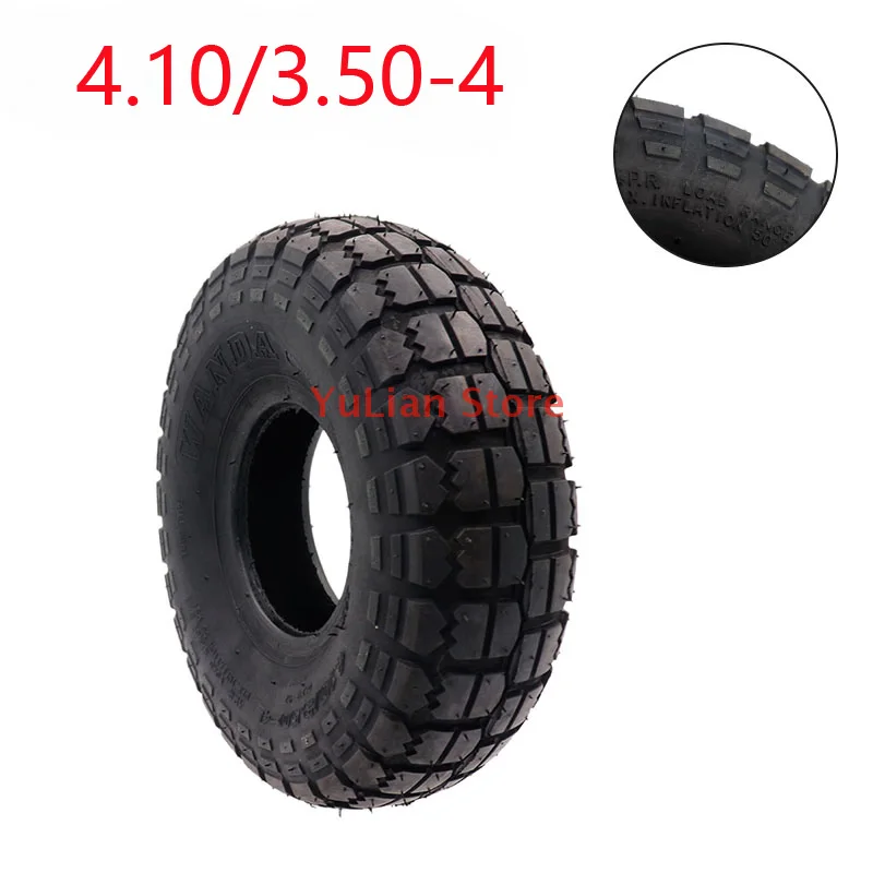 4.10/3.50-4 Tires Fits ATV Quad Go Kart 47cc 49cc Chunky All Models 4.10/3.50-4 Tire Accessories