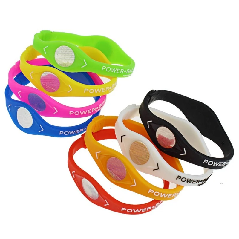 Power Energy Health Original Bracelet Silicone Sport Wristbands Balance Hologram code