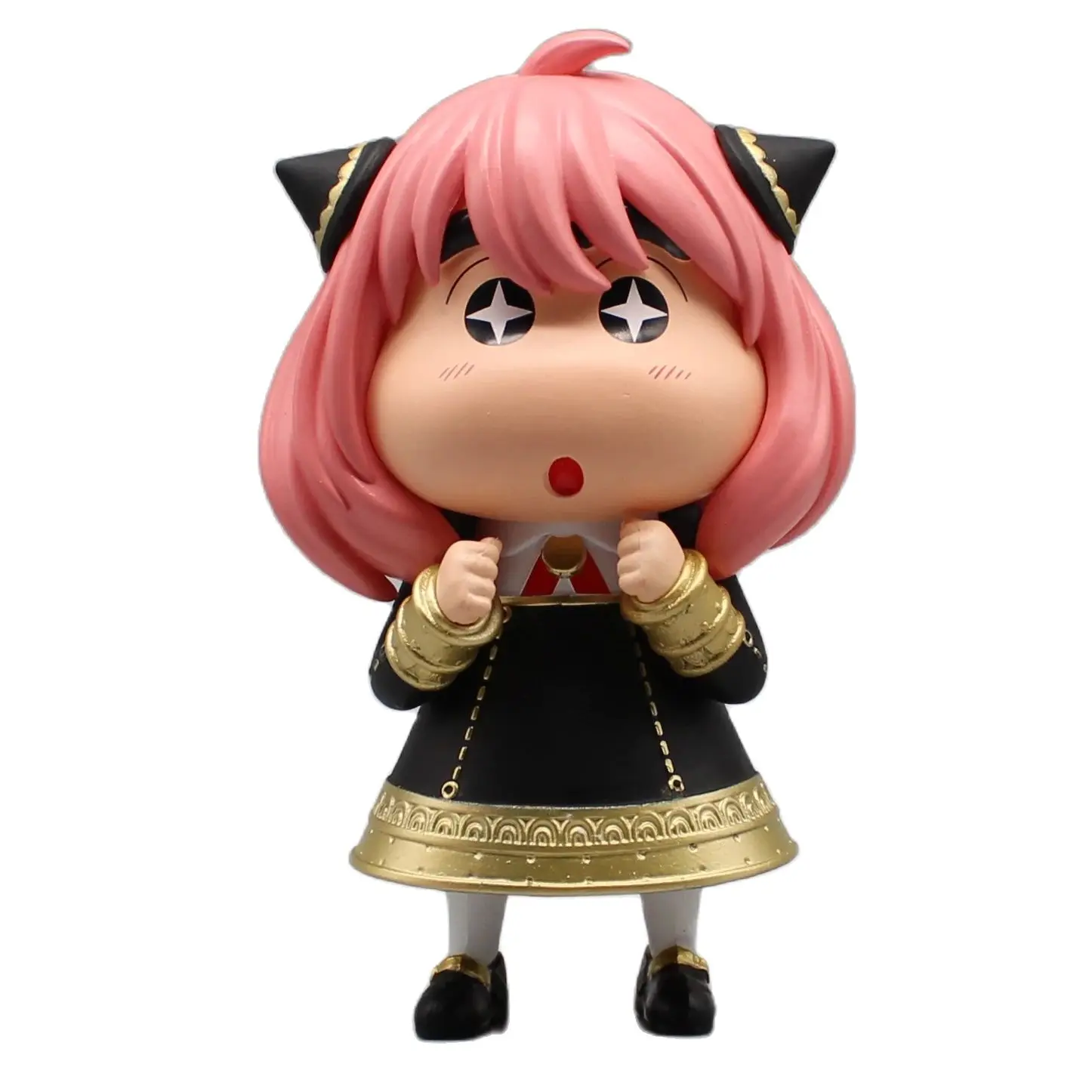 Casa de juegos de la familia SPY Anya Forger Crayon Shin chan COS, estatuilla de 5 ", figura de animación de dibujos animados, modelo de Anime, adorno Ornamental