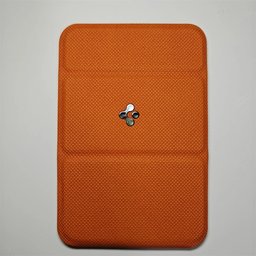 Original Spigen Leder-Faltmagnet-Matte-Wallet-Kartenhalter für MagSafe Kartenhalterung für iPhone 17 16 15 14 13 Pro Max Air
