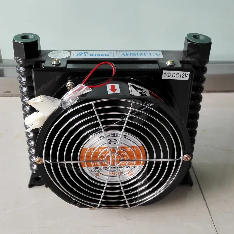 Upgrade AF0510T-CA Hydraulic Air-Cooled Radiator 24V/12V/220V/380V Modified On-Vehicle Fuel Tank Cooler Air-Cooled Oil Radiator