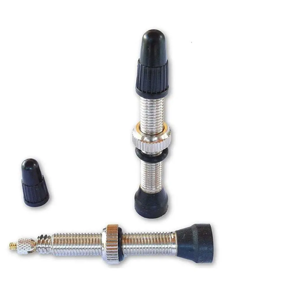 Tire Valve Tubeless Stem Road Bike Nipple Repairing Elements Bicycle Tire Valves Presta Valves Valve Cap Bike Vacuum Nozzle