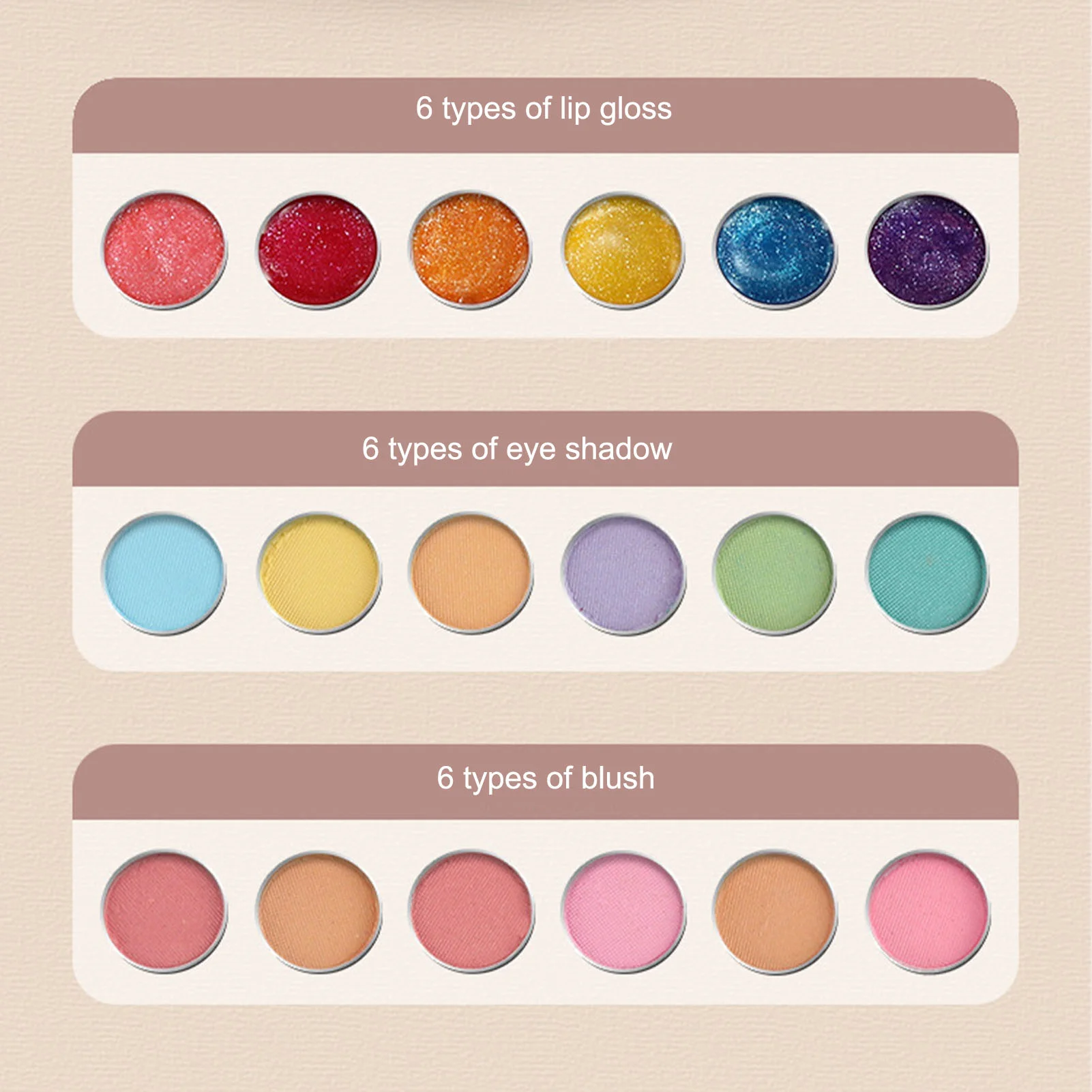 Children Makeup Set Lipstick Makeup Pretend Play With Toys Cosmetic Educational Toys Girl Princess Makeup Toy Suitcase Gift