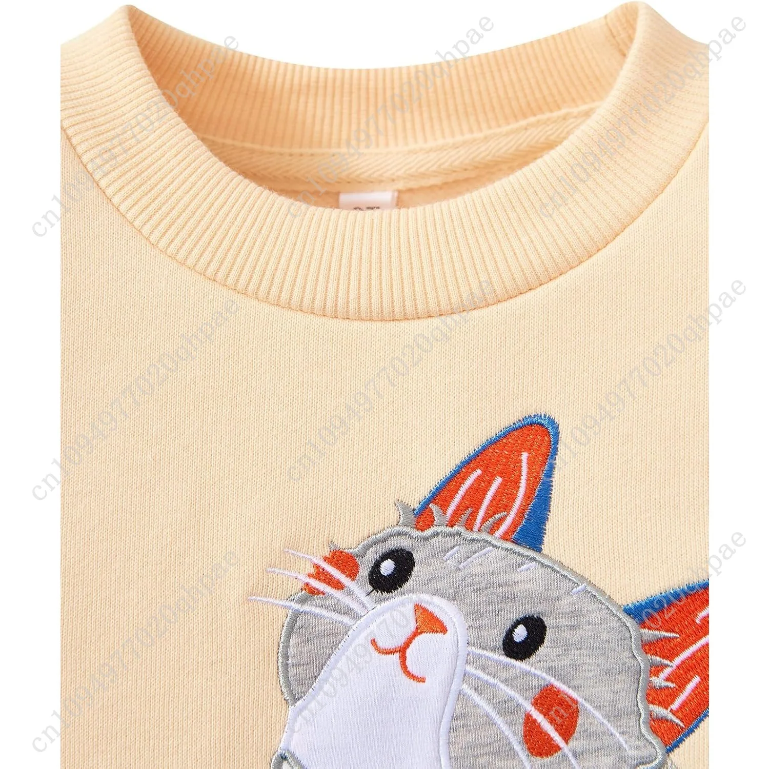 Peuter Baby Meisjes Sweatshirts Kinderen Winterkleding Casual Shirts Met Lange Mouwen Ronde Hals Trui Tops 2T-7T