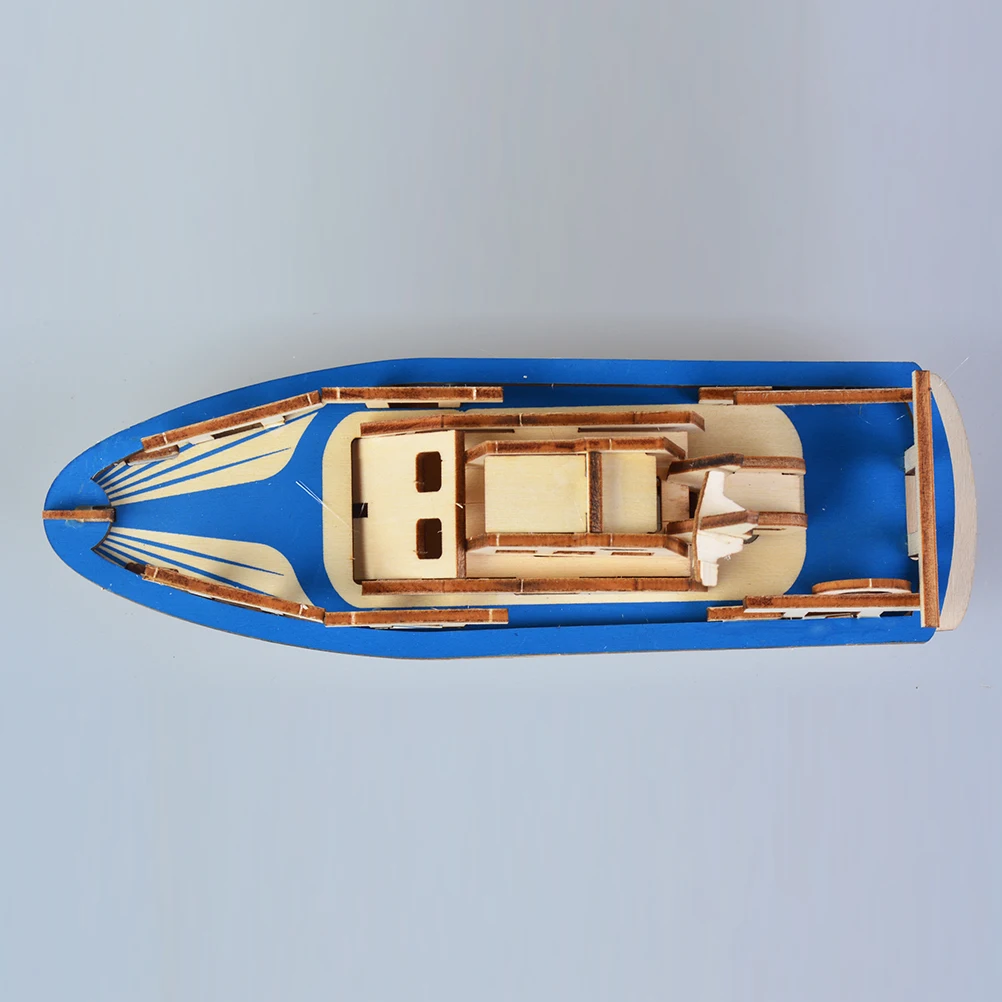 

3D Wooden Puzzle Life Boat Kit Diy Educational For Kids Children 3D Jigsaw Puzzle Wooden Puzzles For Kids