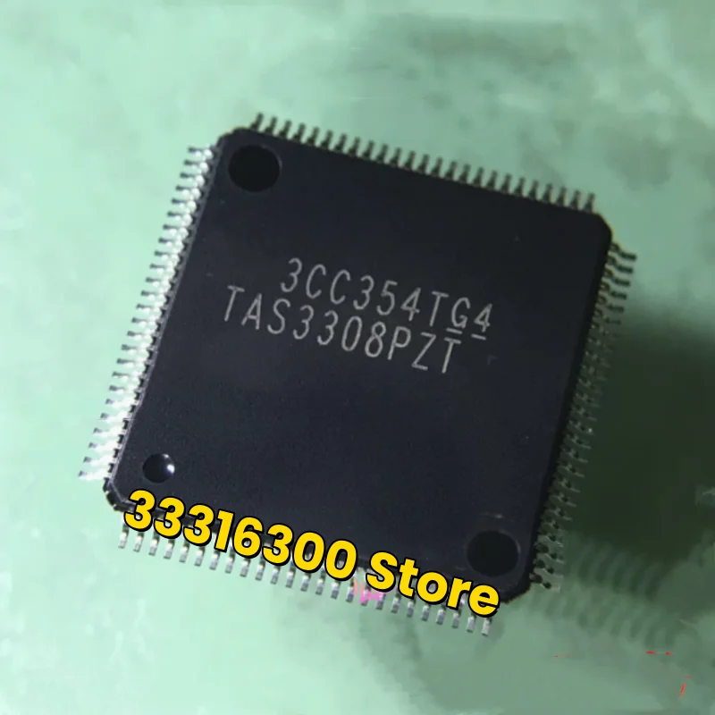 5PCS New TAS3308PZT QFP100 Audio processing chip