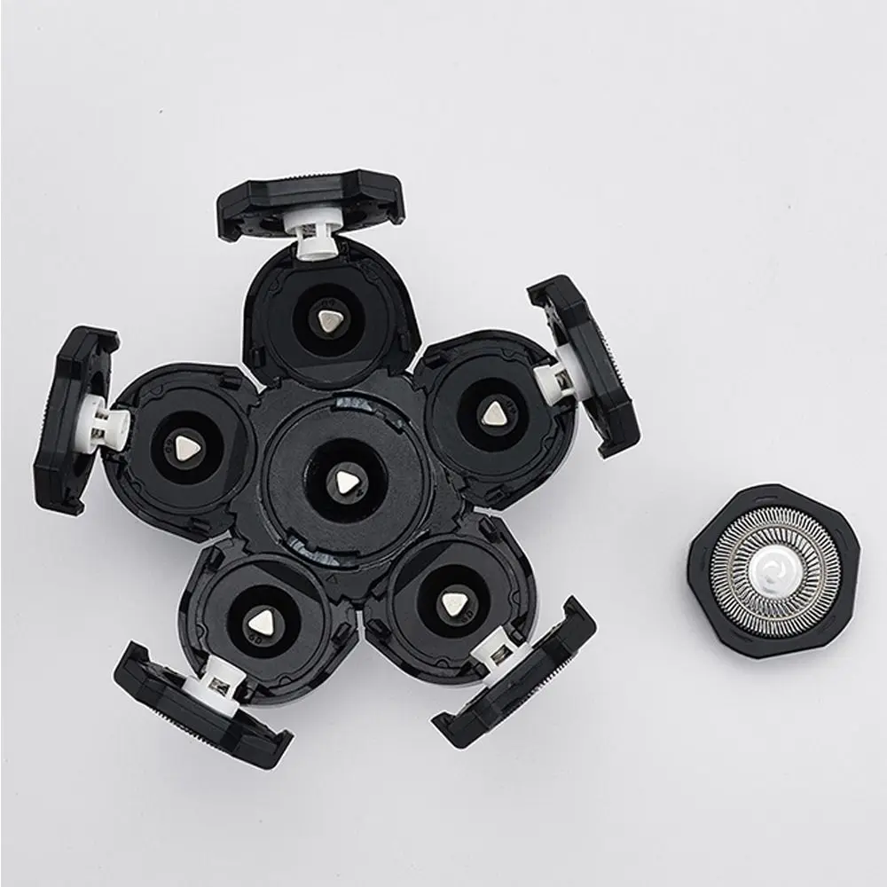 6 Head 6 Head Shaver Replacement Blades Replacement Heads Electric Razor Wet and Dry Shaver Cutter Floating Head Men's