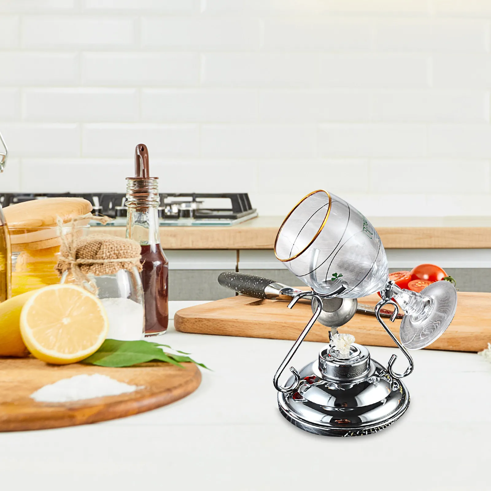 

Modern Tabletop Cup Rack for 6 8 10 Cups Heavy Duty Metal Coffee Cup Holder Stand for Kitchen Counter Desk Organization