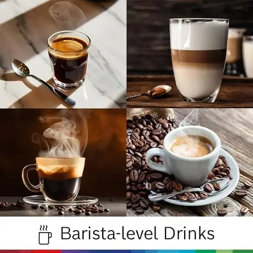 

Кофемашина серии 300 – управление одним касанием, со встроенной кофемолкой и вспенивателем молока, серебристая