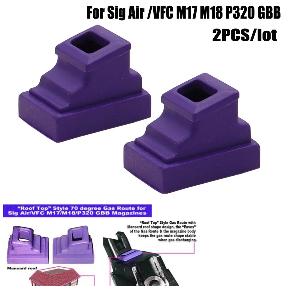 2pcs/Lot Reinforced Magazine Airtight Rubber For Sig Air /VFC M17 M18 P320 Series AIrsoft GBB