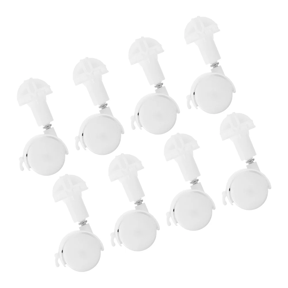 

8Pcs Cat Cage Heavy Duty Swivel Caster Wheels Replacement Smooth Crate Accessories for Large Cat Kennel Cart