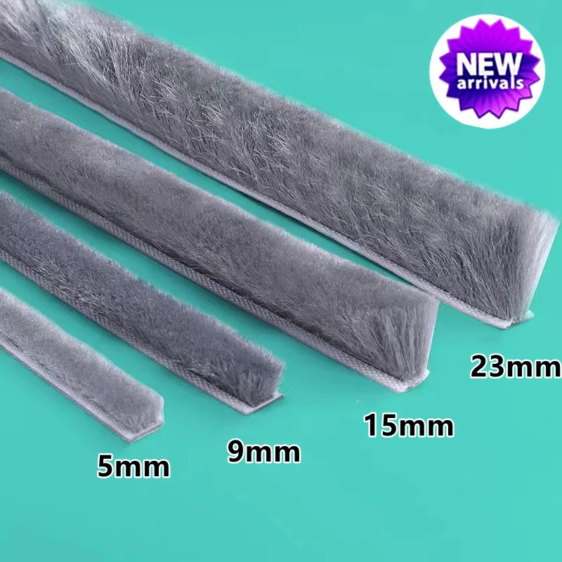 Tira de Sellado Autoadhesiva de 10M para Puertas y Ventanas, Aislante de Viento, Polvo y Sonido, Junta para el Hogar