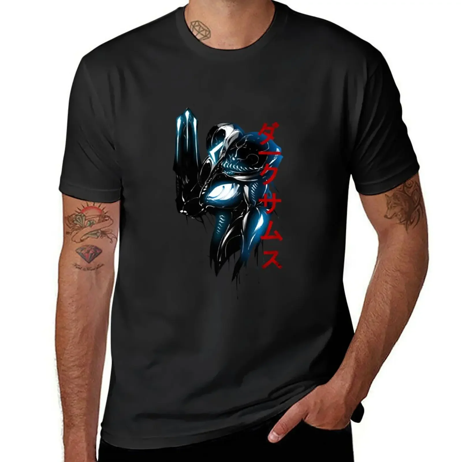 Dark Samus T-Shirt cute tops Blouse luxury clothes men