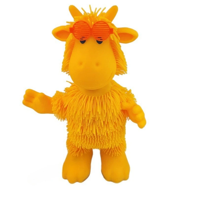 Creative Electric Toys Cute Giraffe Dancing Dolls Toy Children Vocal Swing Toys Soft Game Funny Girl Kids Christmas Gift Ideas
