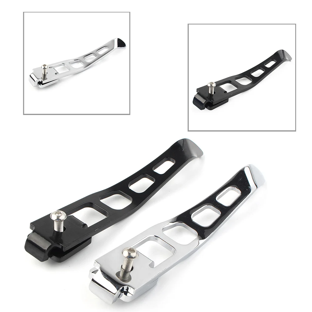 

Aluminum Motorcycle Kickstand Extension Kit For Harley Davidson Dyna Low Rider FXDLS 0510-0318 Black/Chrome