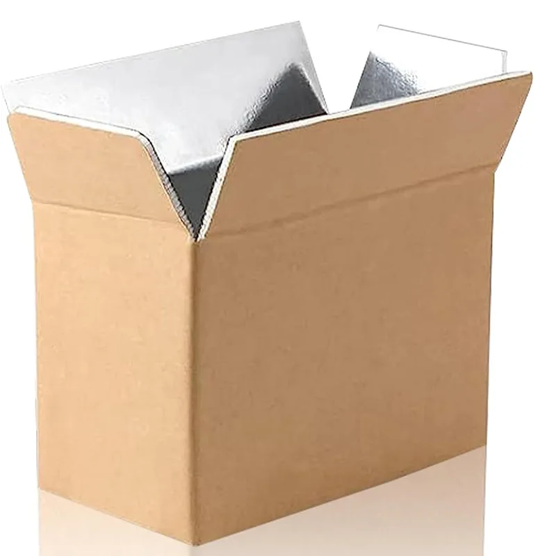 

Foam box Aluminum foil insulation carton Refrigerated fresh-keeping box Fresh fruit express