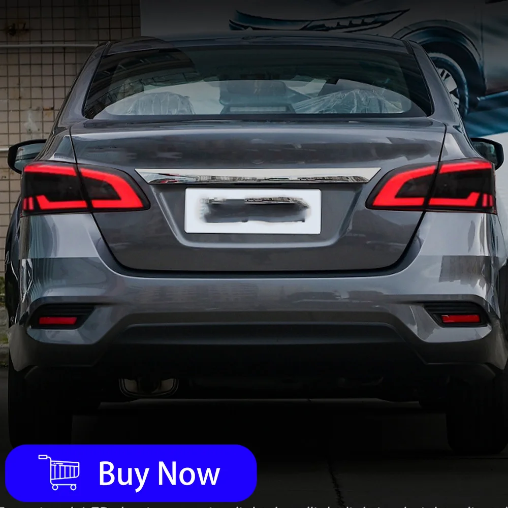 

Для Nissan Classic Sylphy 2012-2024 автомобильные задние фонари в сборе, обновленный новый стиль, эффект запуска, светодиодные аксессуары высокого качества