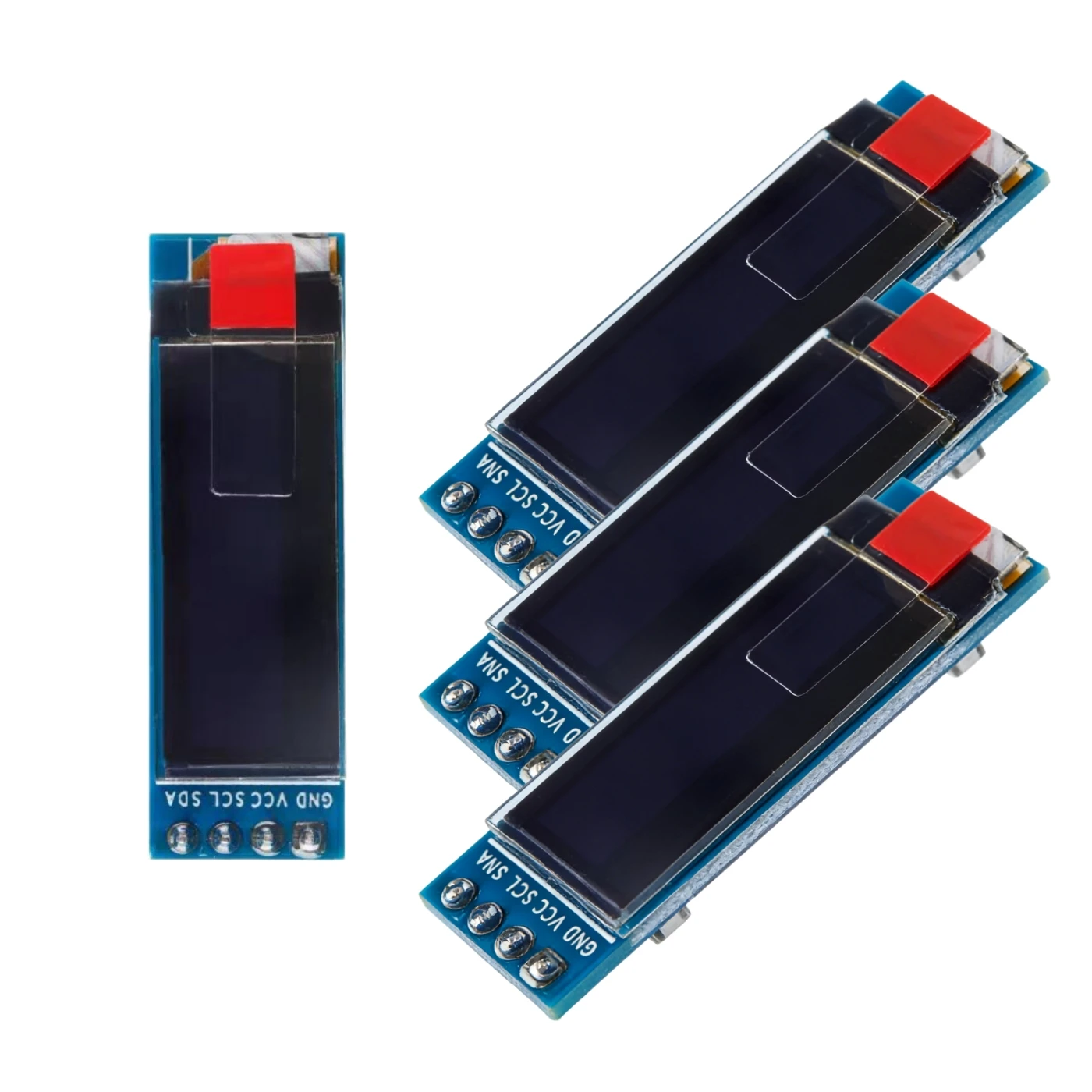 3pcs OLED display LCD screen module 0.91 inch 4-pin