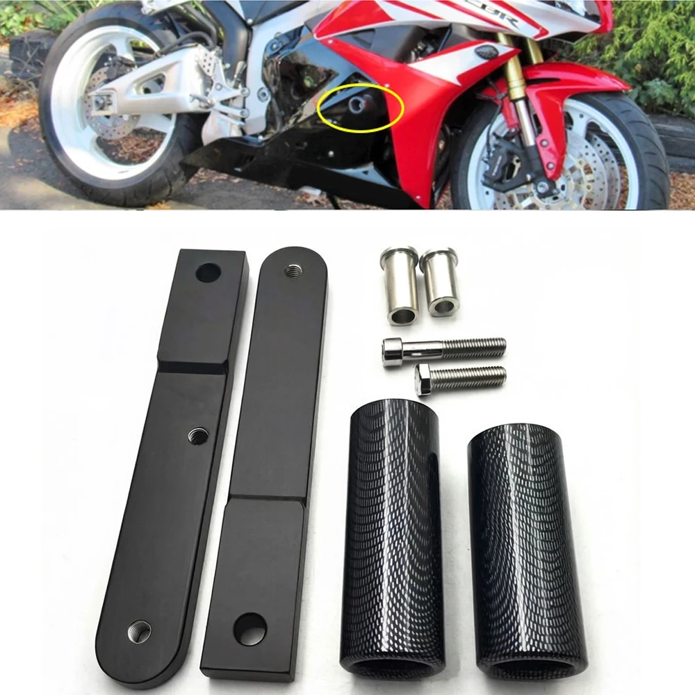 

Новые аксессуары для мотоциклов Honda CBR600RR CBR600 RR 2009-2012: защитные слайдеры для рамы, защита от падений, защита двигателя.