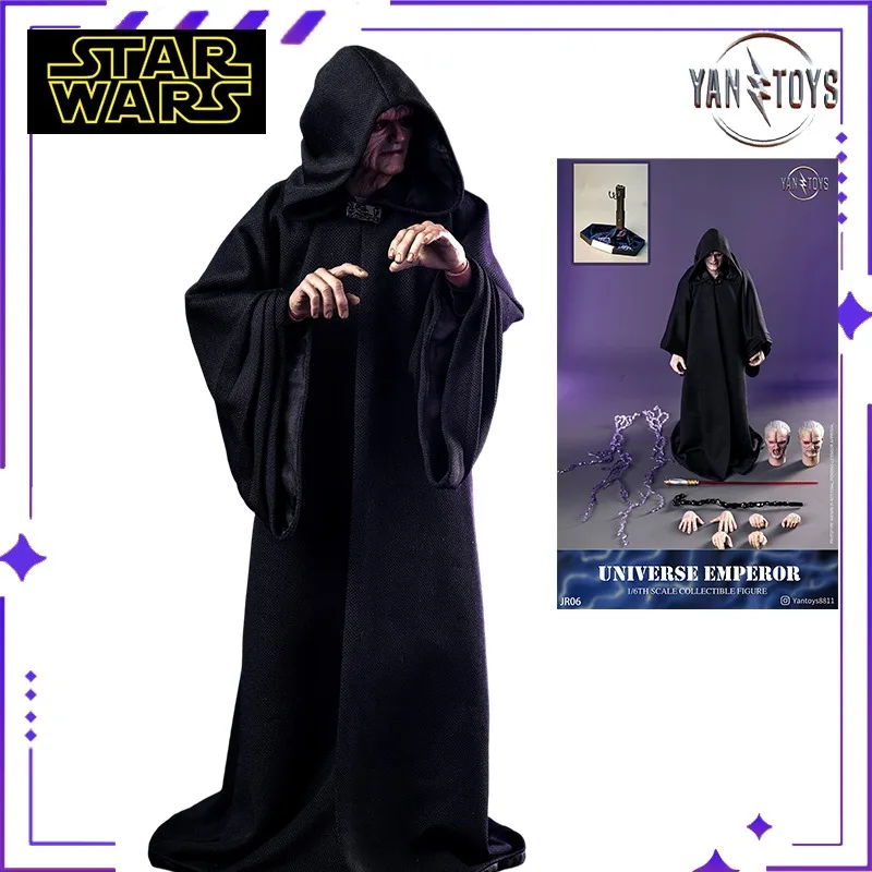 

Yantoys Original Authentic Product STAR WARS1/6 Sith Emperor Mobile Doll Exquisite Model Handmade Toy Gift Collection
