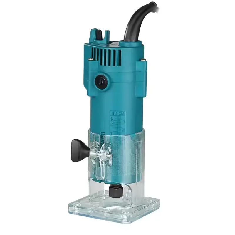 Electric Hand-held Vertical Power Wood Edging Drilling Woodworking Router Engraving Machine