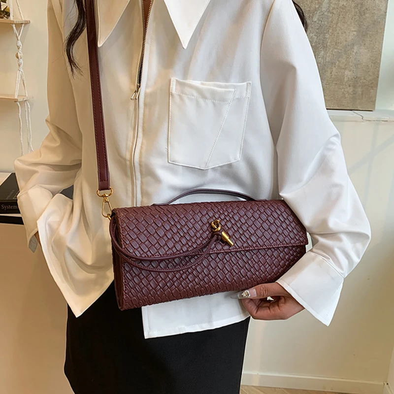 

Women's Retro Shoulder Bag PU Leather Crossbody Bag with Adjustable Strap, Casual Tote Handbag for Work, Travel, Daily Use