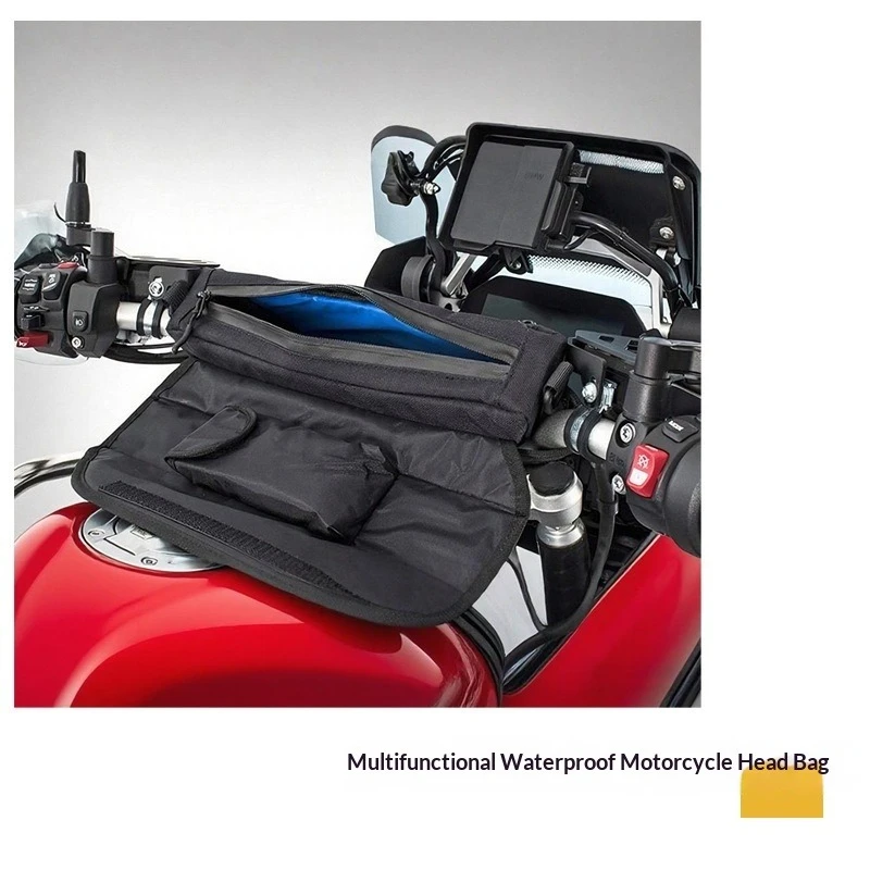On-board tools to store large-capacity waterproof motorcycle bags touch-screen motorcycle front chartered handlebar acessorios