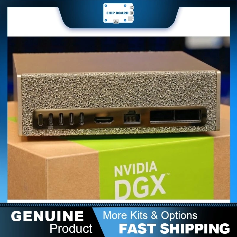 NVIDIA DGX Spark Compact AI Computing System, Blackwell-Based Artificial Intelligence Server for High-Performance Workloads