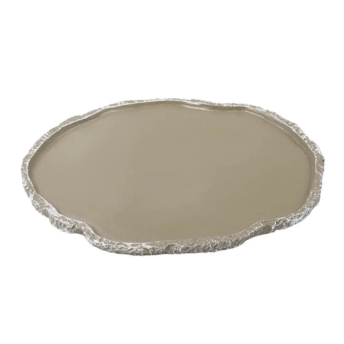 Optical Resin Pet Feeding Plate Reptile Food Water Dish for Turtle Gecko Snake Frog Lizard Terrapin Scorpion Non-Toxic Harmless