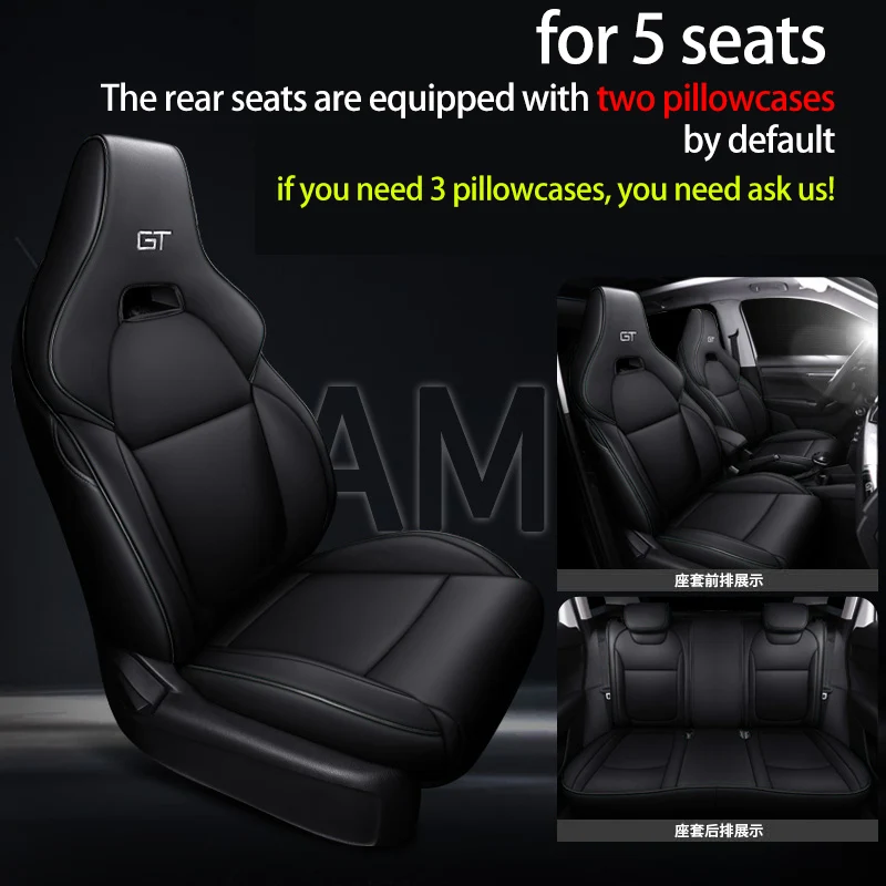 1set for SKODA Kamiq GT 2022 2023  5seats Seat Cover Decorate