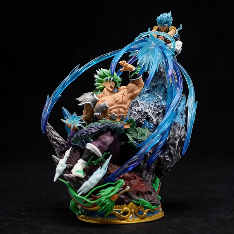 

20 см Dragon Ball аниме фигурка Broly Vs Gogeta фигурка Broly фигурка модель ПВХ статуя куклы коллекция игрушка украшение Рождественская игрушка