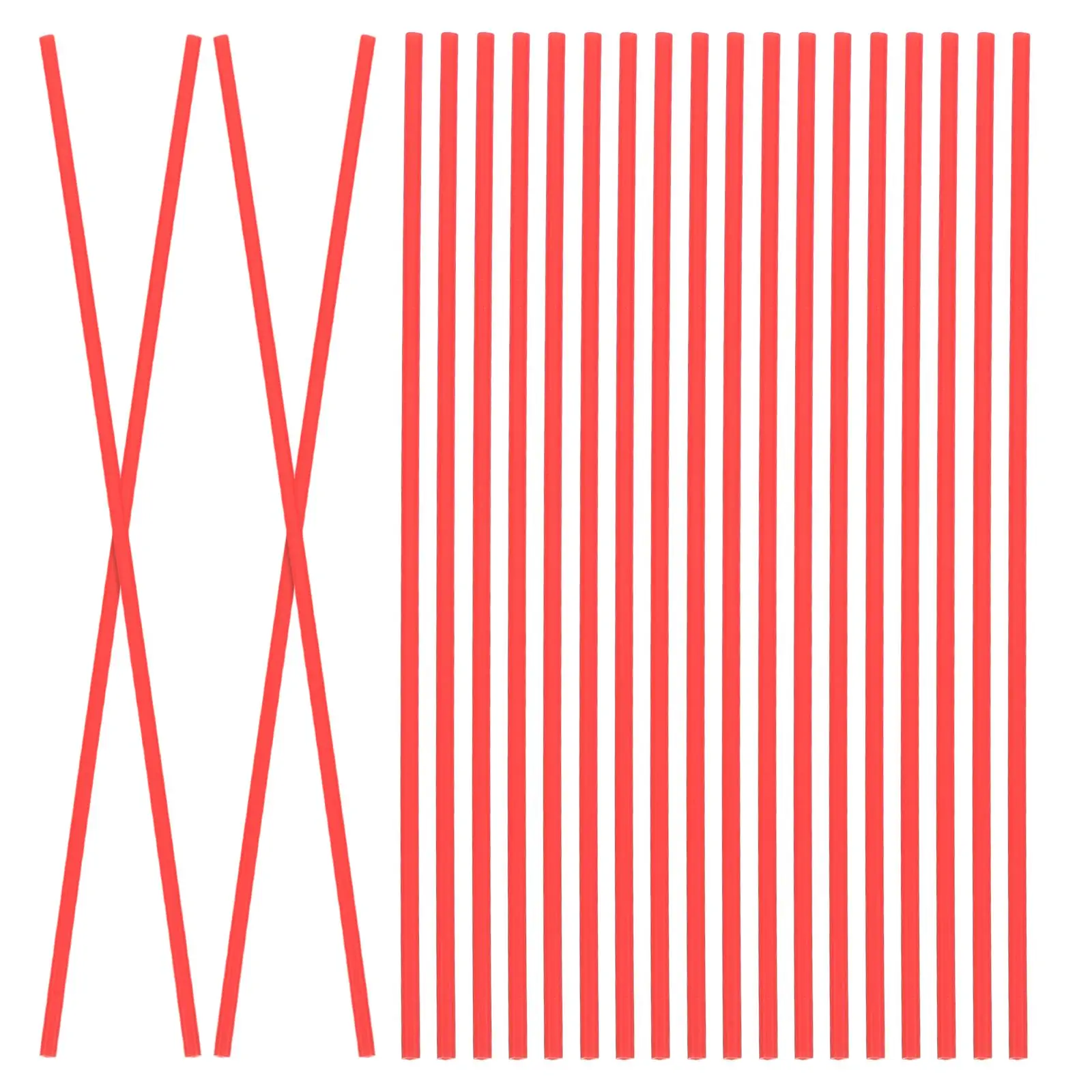 

50pcs Red Nozzle Extension Tube for Rust Remover Lubricant Sprayer Long Applicator Pipe Filling Dispenser Durable Acid Resistant