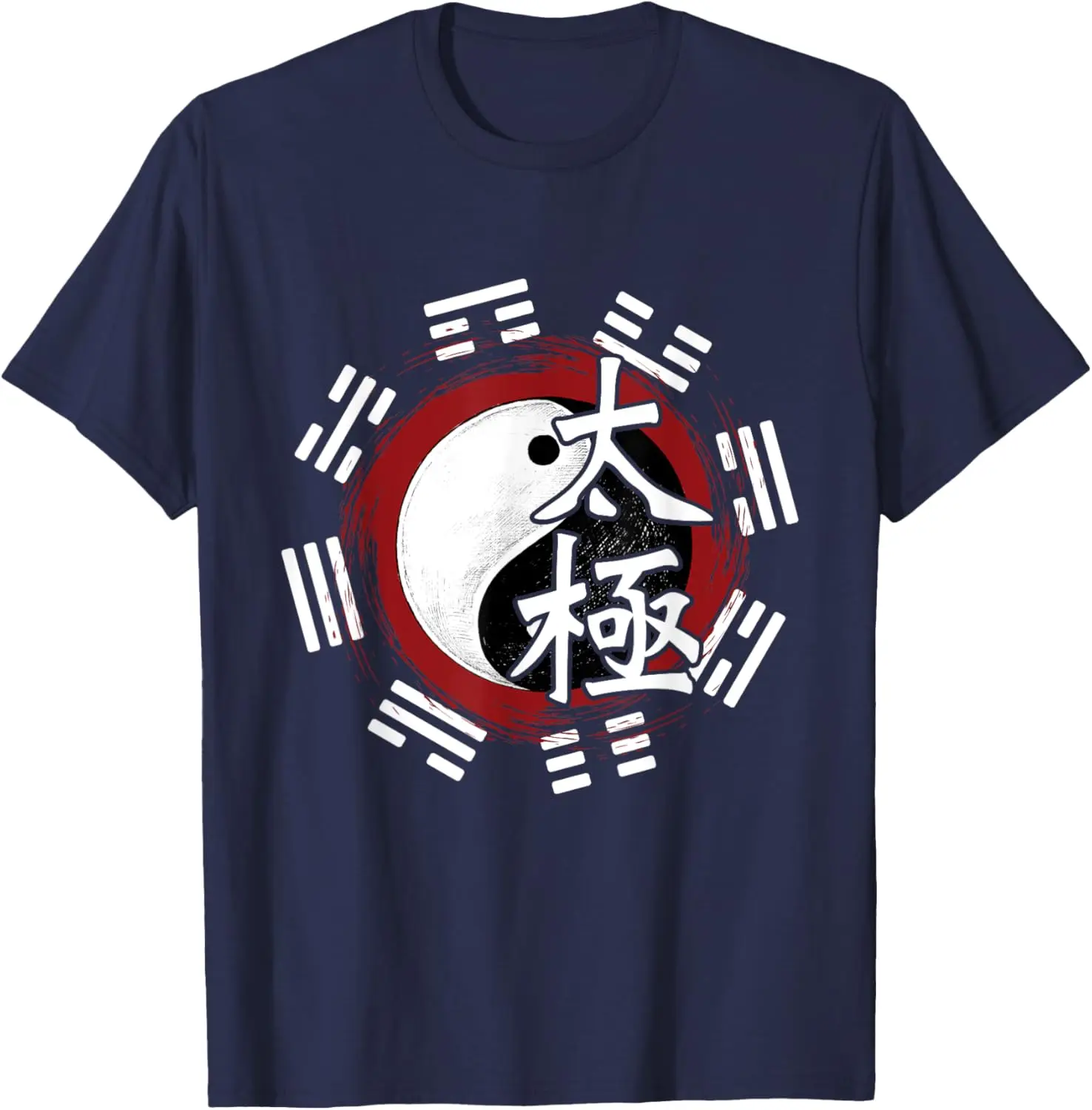 Camiseta espiritual Yin Yang Tai Chi Master Mind Body Wellness para hombre y mujer, Camisetas deportivas de algodón puro, Camisetas gráficas