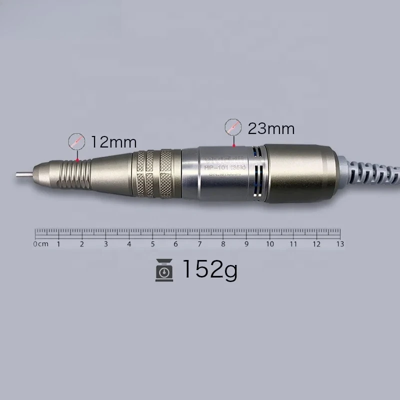 Professional 35000 RPM Electric Nail Drill Machine，LCD Display High Speed Micromotor Nail Drill Kit
