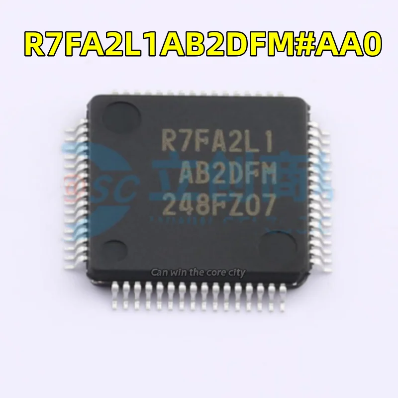 5-100 PCS / LOT New R7FA2L1AB2DFM # AA0 screen printing R7FA2L1AB2DFM package LQFP-100 MCU