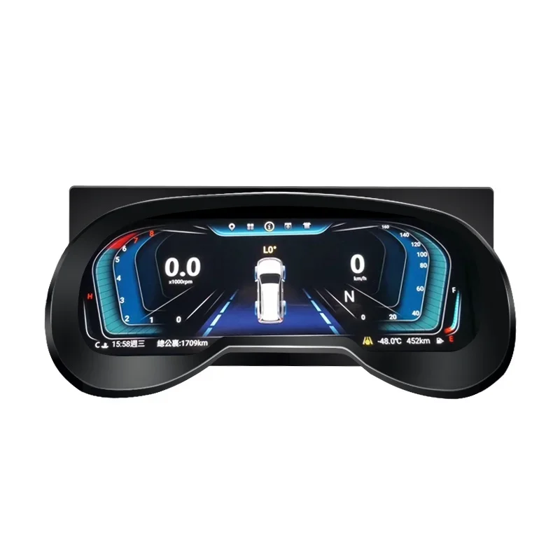 12.3 inch led dashboard  Car Digital cluster Gps Speedometer  for toyota rav-4 2018-2020 with 2gb ram 32gb rom