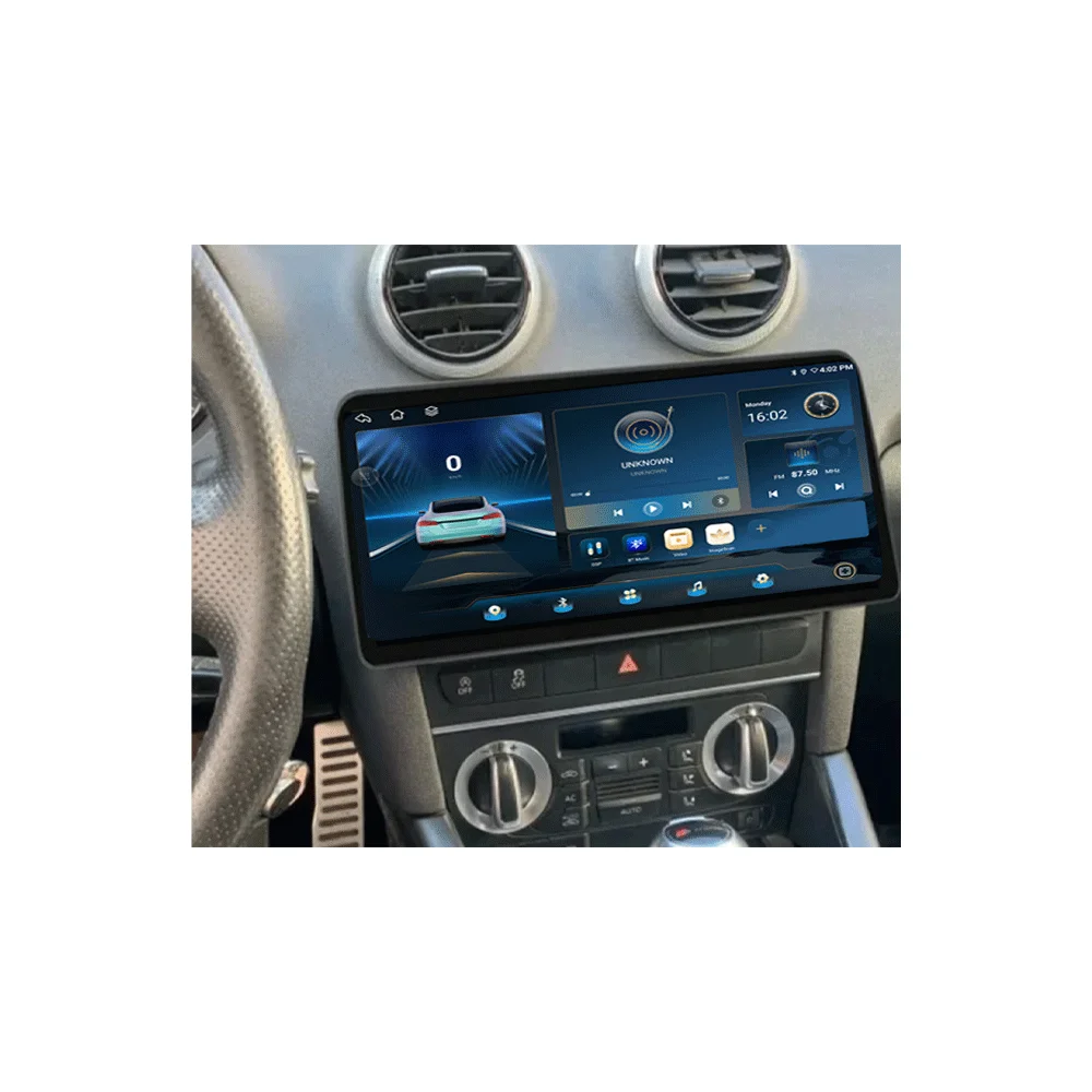 12.3 inch For Audi A3 8P 2003 - 2013 RS3 Sportback 2011 Octa  WiFi Car Stereo Audio Core Autoradio with DSP Carplay Auto 2din