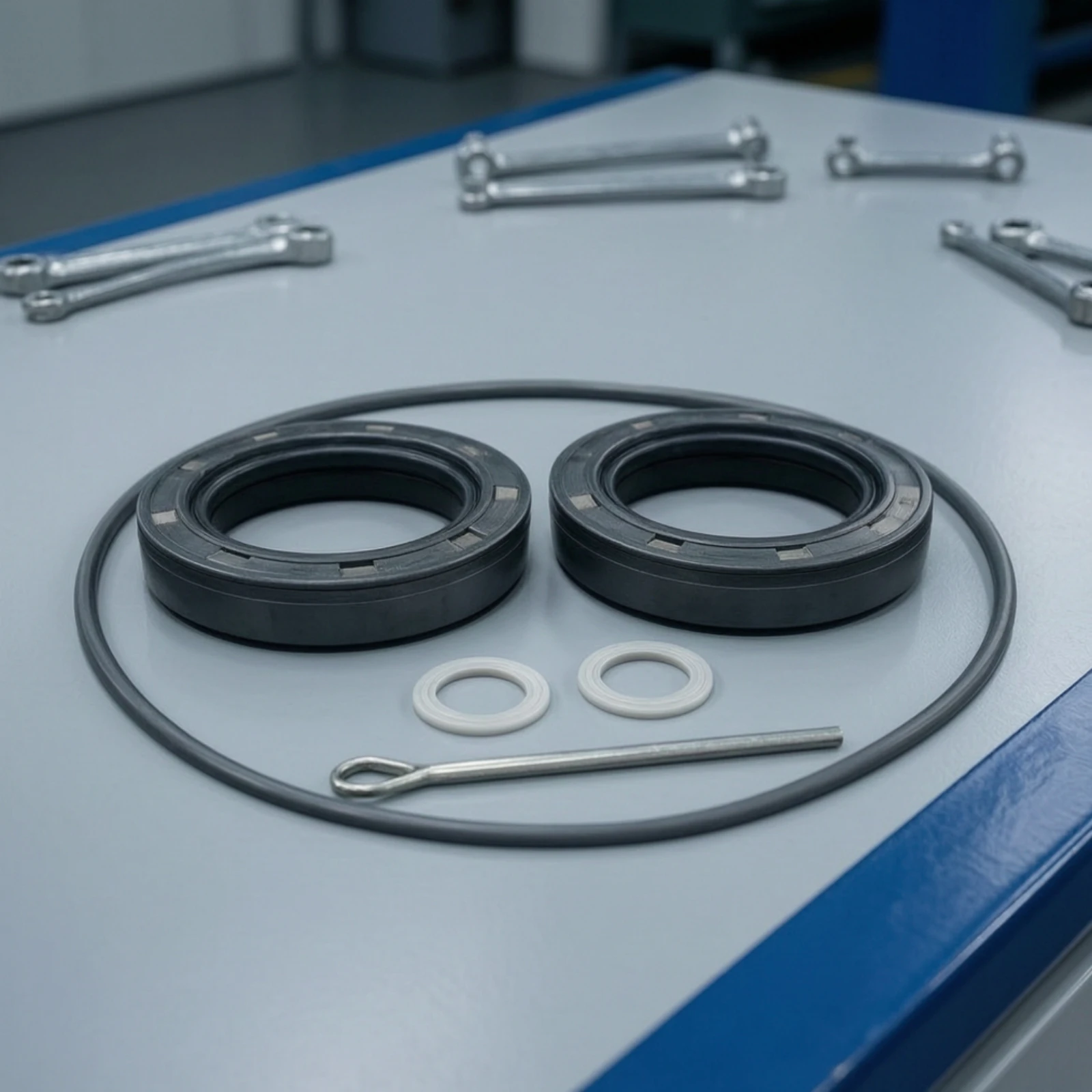 Lower Unit Seal Kit OEM Quality Lower Unit Gearcase Seal Kit Reliable Compact for Boat Owners