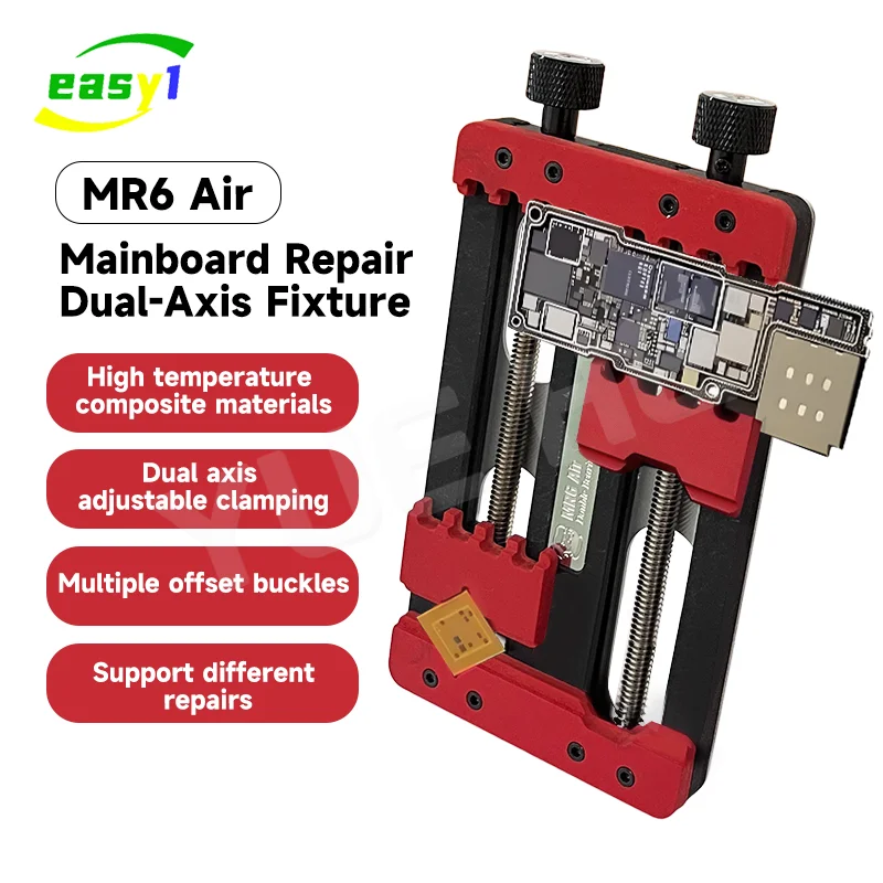 

MECHANIC MR6 Air Универсальная фиксированная платформа с двойным подшипником для материнской платы мобильного телефона, инструмент для ремонта процессора NAND