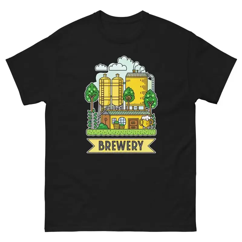 Brewery Everyday Location Building Place T Shirt