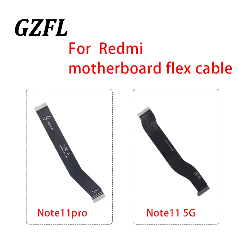 

Main Board Connector for Redmi Note 11Pro, USB Board, LCD Display, Flex Cable Repair Parts, 5G